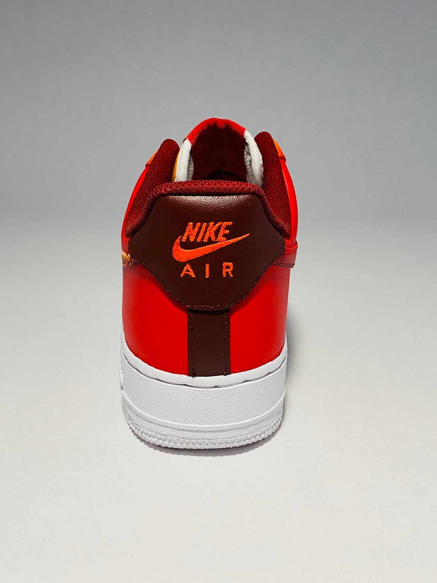 Custom painted fall shoes.