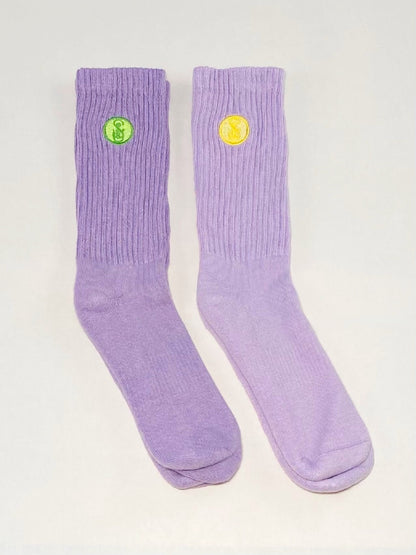 Grape Slush 2-Pack Crew Socks